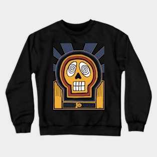 The Scream in Blue Crewneck Sweatshirt